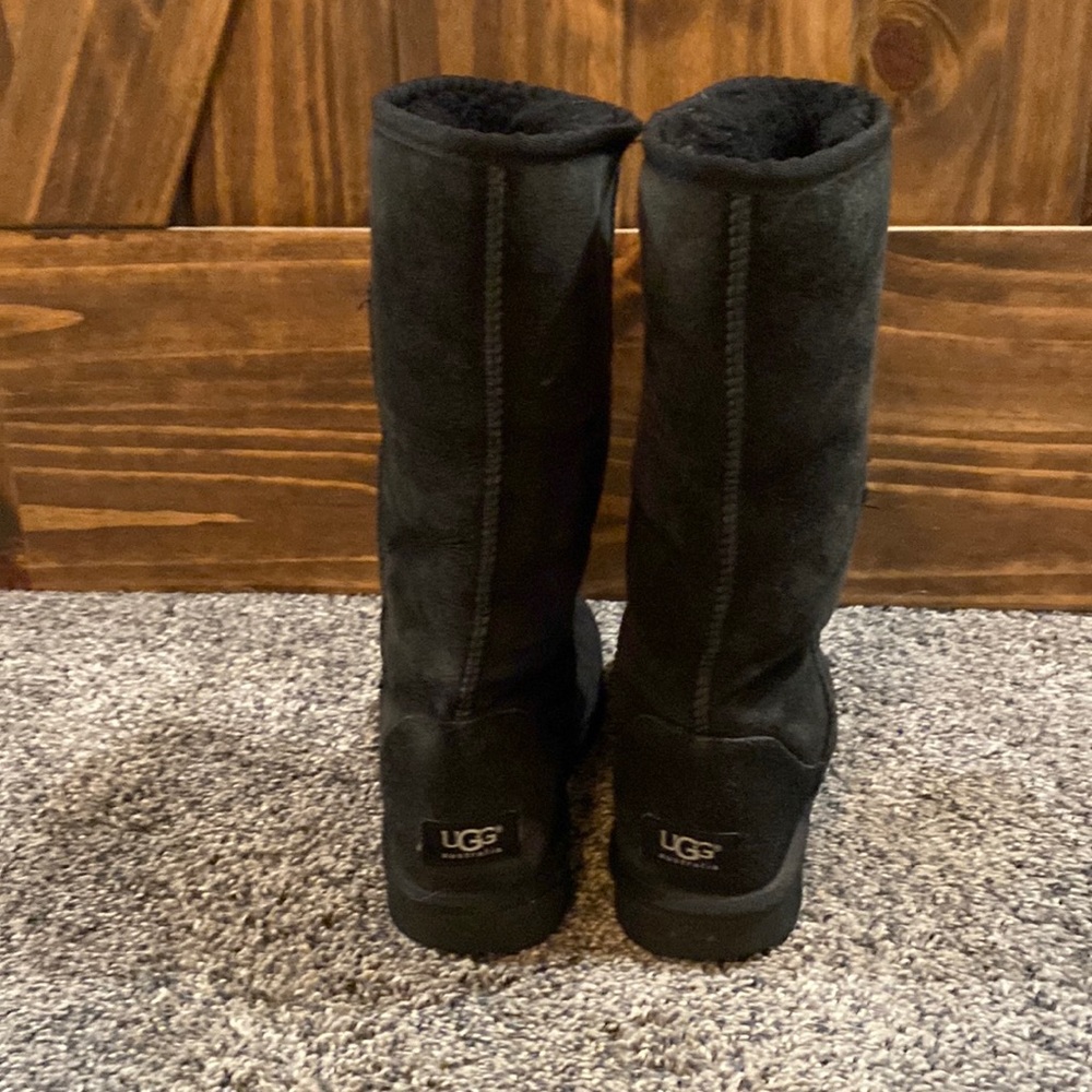 Black UGG boots